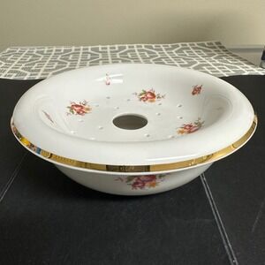 Laura Ashley Parfums Fine Bone China 2 Piece Soap Dish England Vintage Vanity